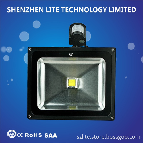 10W 30W 50W PIR LED Flood Light From Shenzhen Lite Factory